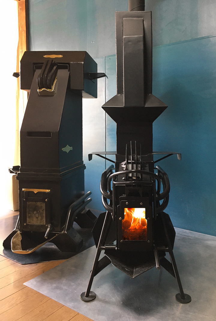 写真：ss rocket mass stove